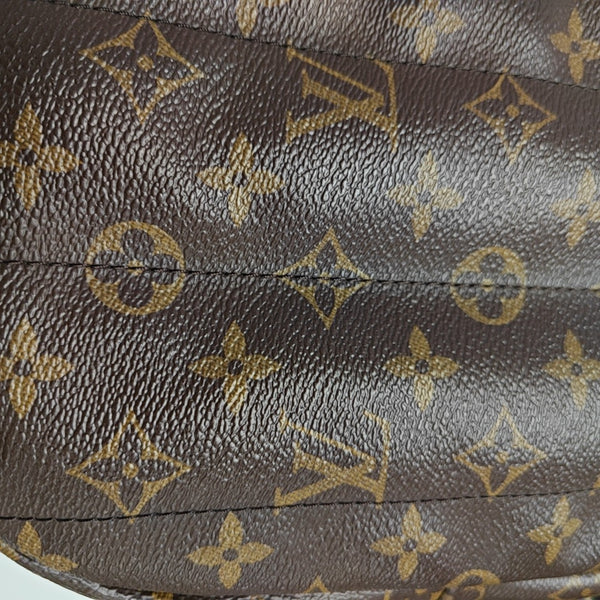 PALM SPRINGS Mini Monogram Coated Canvas Brown