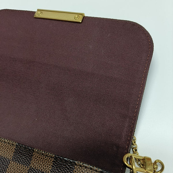 FAVORITE PM Coated Canvas Brown