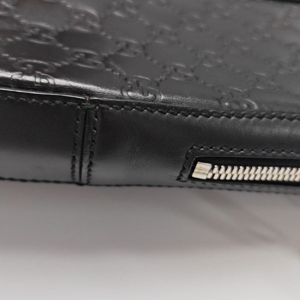 Signature Monogram Calfskin Black