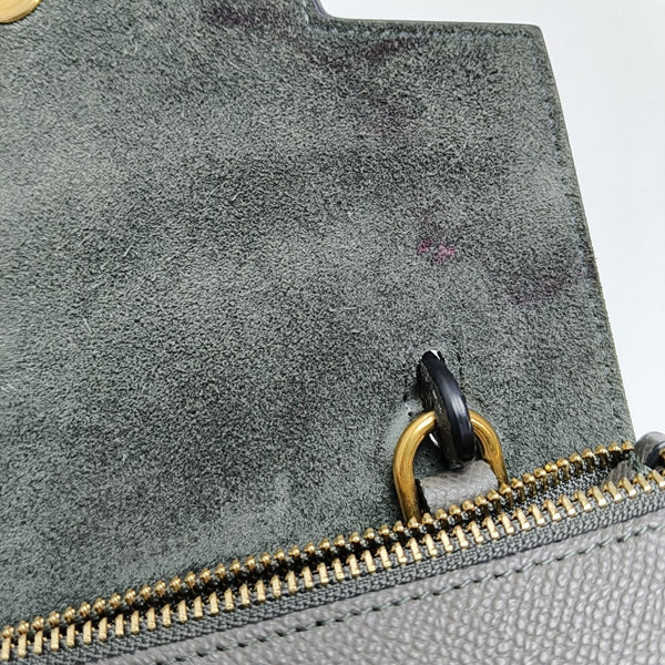 BELT Nano Calfskin Gray
