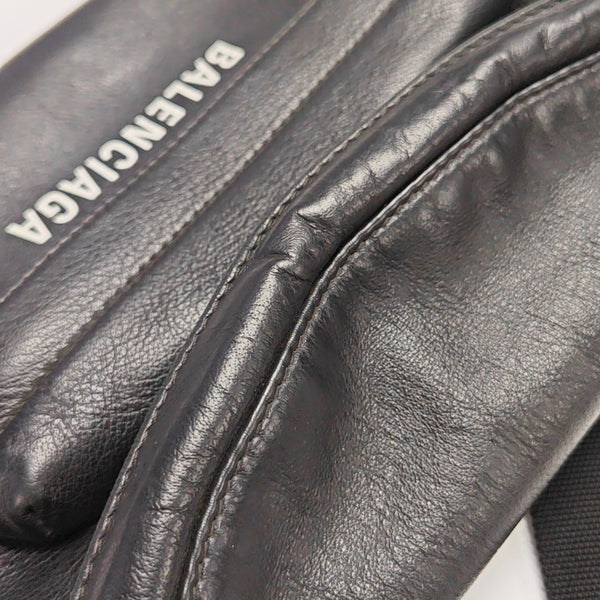Calfskin Belt Bag Black