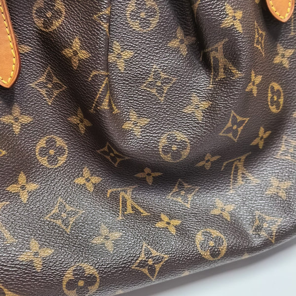 TIVOLI GM Monogram Coated Canvas Brown