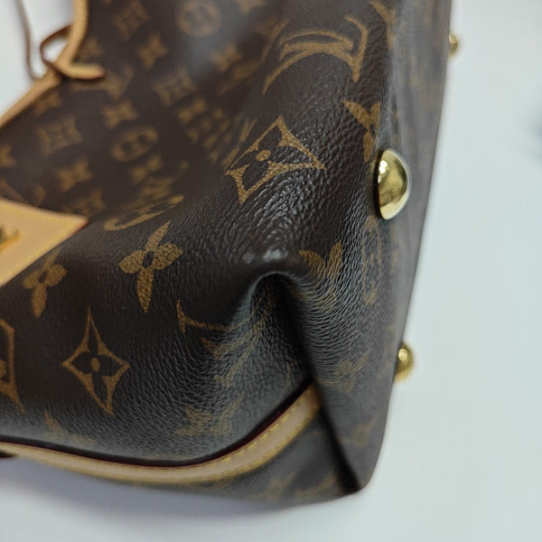 CARRYALL PM Monogram Coated Canvas Brown