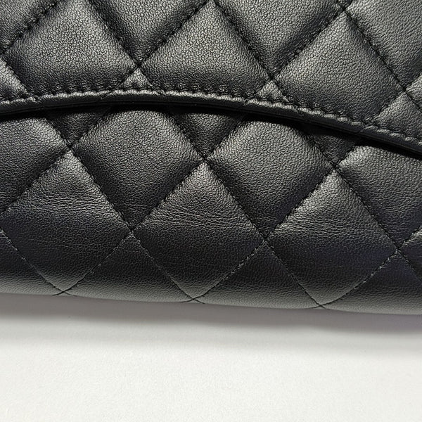 WOC Quilted Lambskin Black