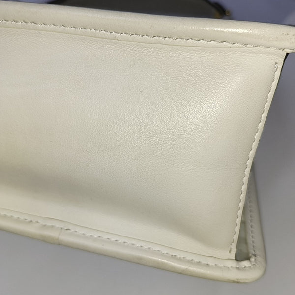 Kan I Mini Calfskin White