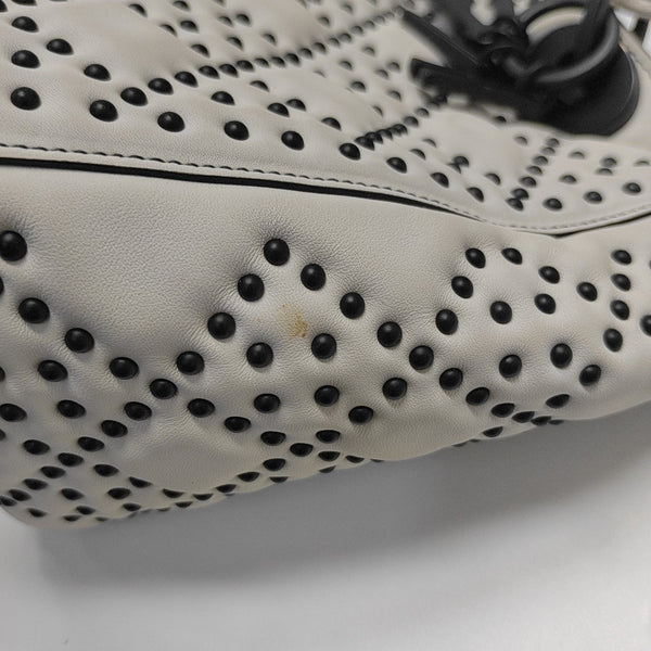 Lambskin Shoulder Bag White