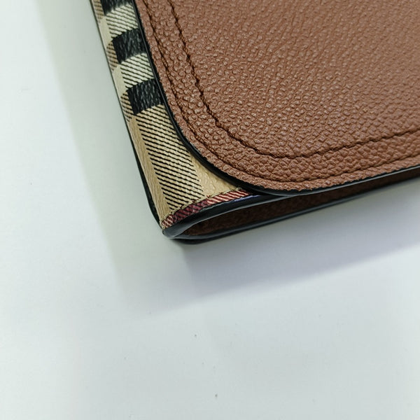 Calfskin Clutch Brown