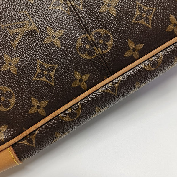 ESTRELA MM Monogram Coated Canvas Brown