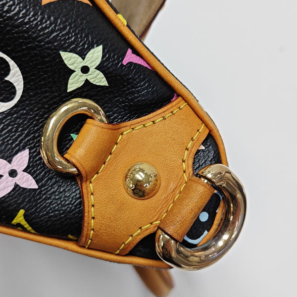 LV × TM RITA Monogram Coated Canvas Black