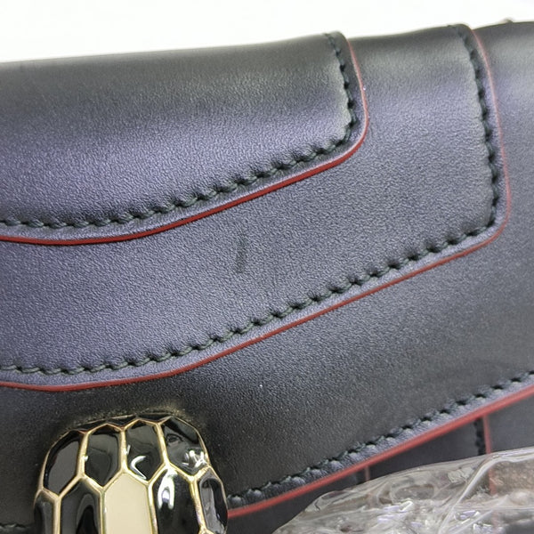 SERPENTI FOREVER Small Calfskin Black