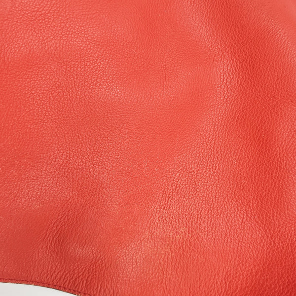 Calfskin Shoulder Bag Red