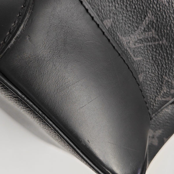 STEAMER Monogram Coated Canvas Black