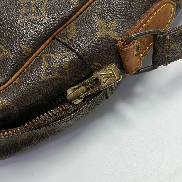 DANUBE Monogram Coated Canvas Brown