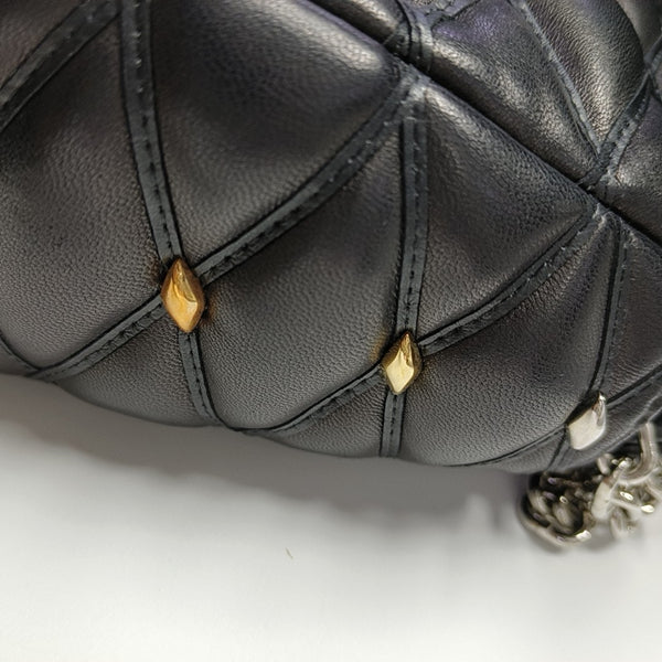 GO-14 Quilted Lambskin Black