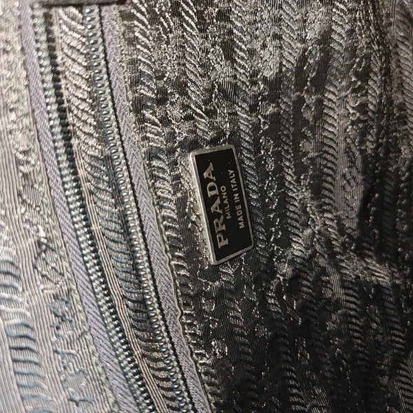 Nylon Shoulder Bag Black