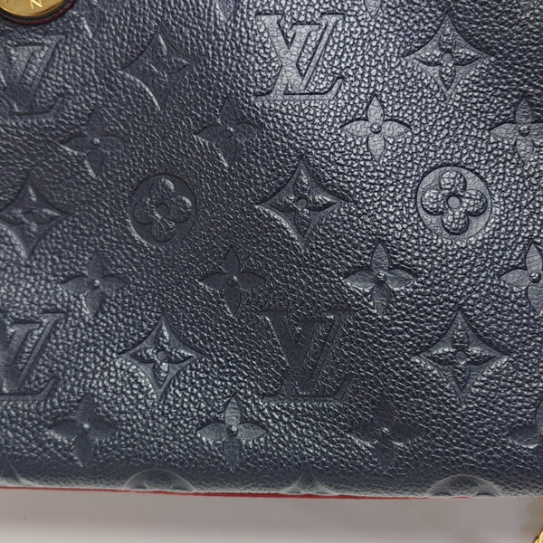 SURENE BB Monogram Calfskin Blue