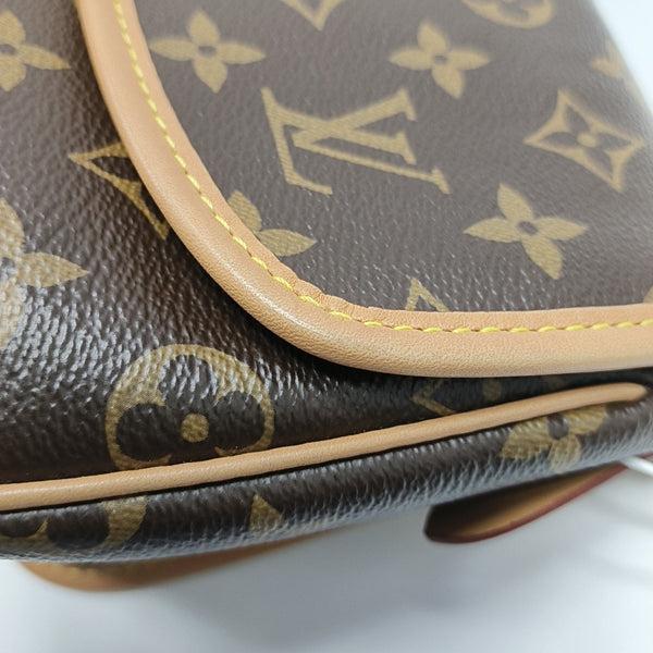 DIANE Monogram Coated Canvas Brown