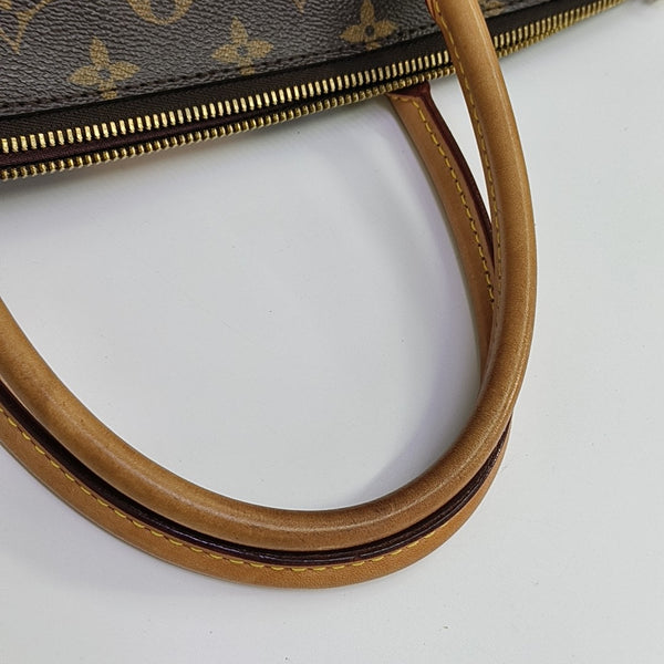 TURENNE PM Monogram Coated Canvas Brown