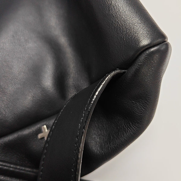 Calfskin Backpack Black