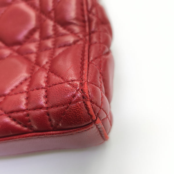 Lady D-Joy Medium Cannage Lambskin Multicolor