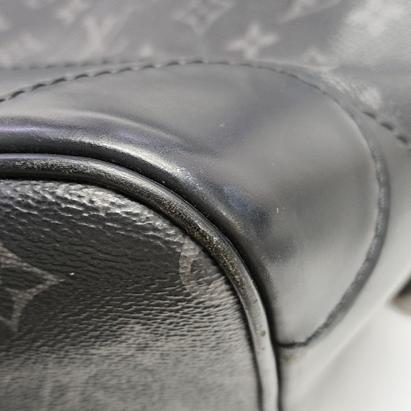 STEAMER Monogram Coated Canvas Black