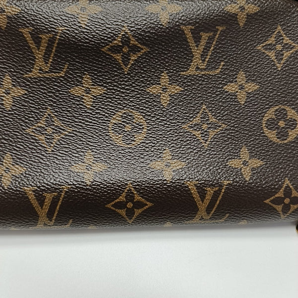 FÉLICIE Monogram Coated Canvas Brown