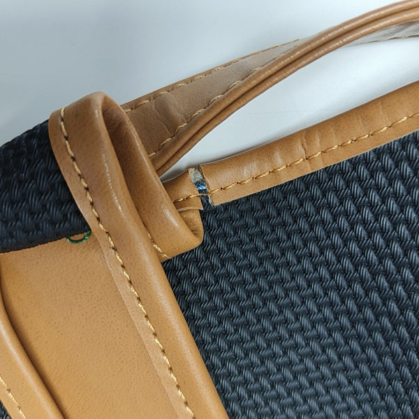Fabric Shoulder Bag Black