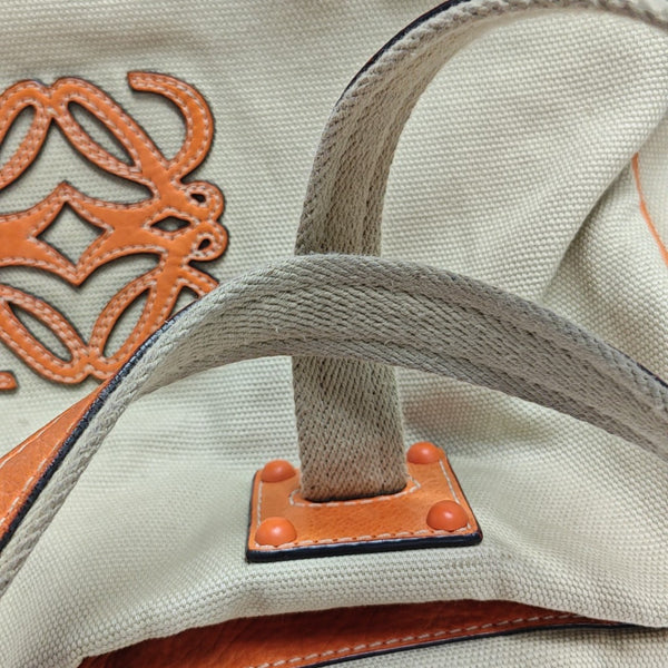 Canvas Shoulder Bag Beige