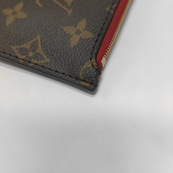 NEVERFULL MM Monogram Coated Canvas Brown