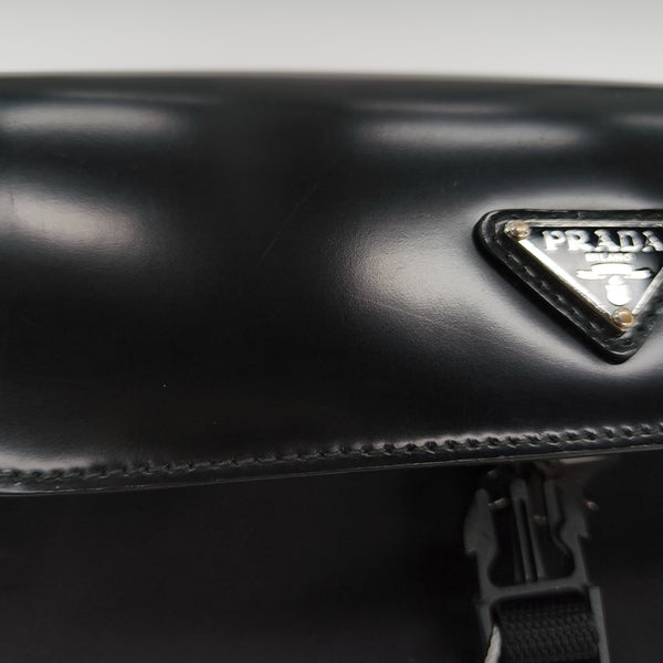 Nylon Calfskin Black