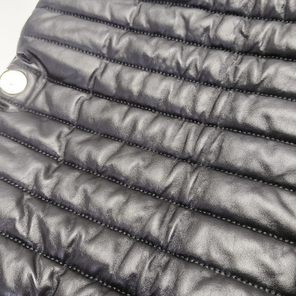 BB Quilted Calfskin Black