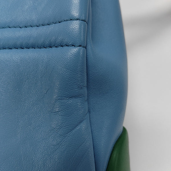 Lola Small Quilted Lambskin Blue
