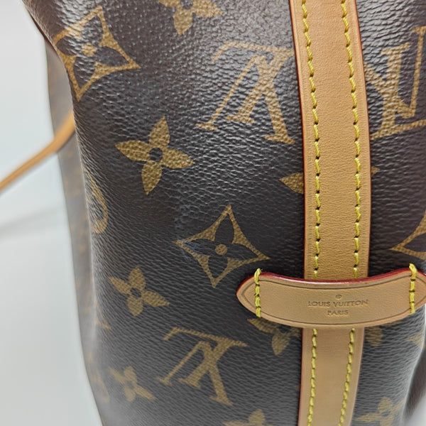 CARRYALL PM Monogram Coated Canvas Brown