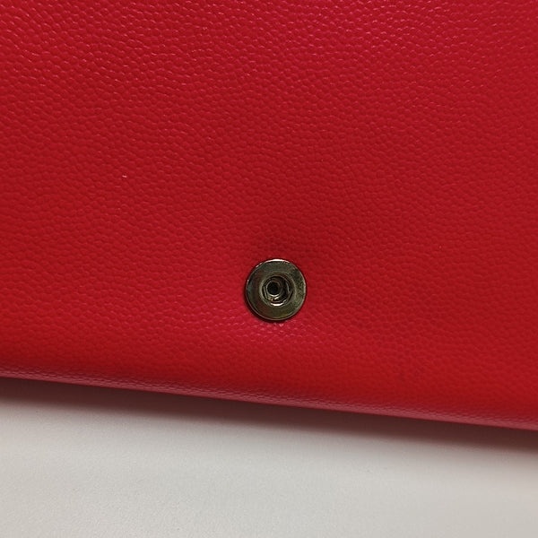 Calfskin Shoulder Bag Red
