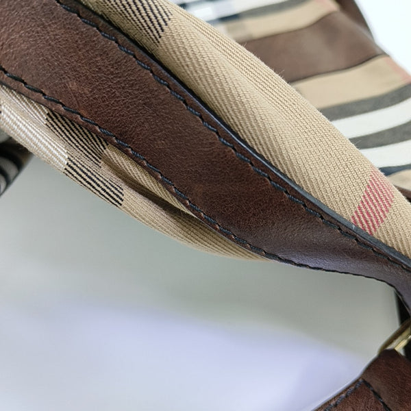 Canvas Shoulder Bag Brown