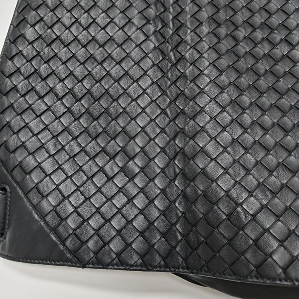 Calfskin Shoulder Bag Black