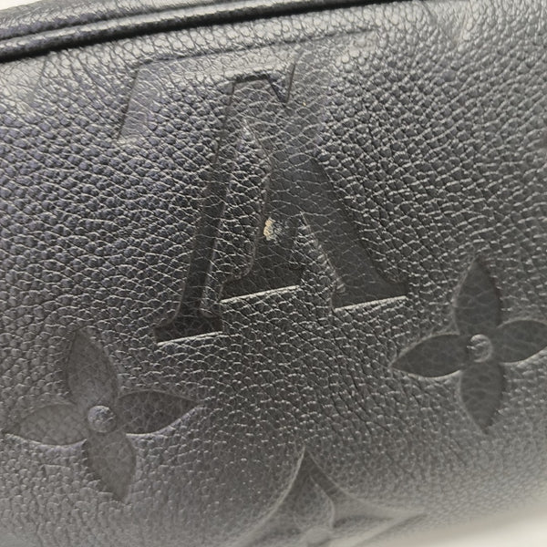 IVY Monogram Calfskin Black
