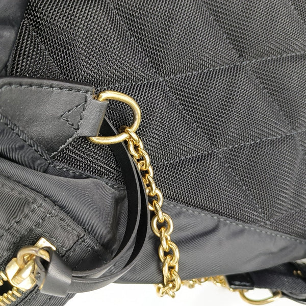 The Rucksack Medium Nylon Black