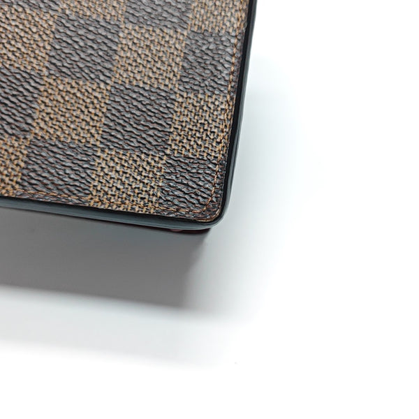 VAVIN Damier Ebene Coated Canvas Brown