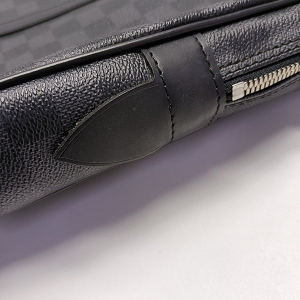 PORTE-DOCUMENTS Damier Graphite Coated Canvas Gray