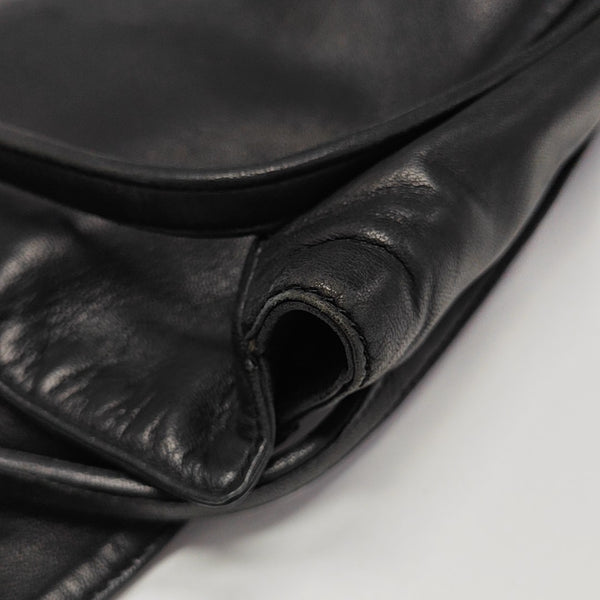 Calfskin Shoulder Bag Black