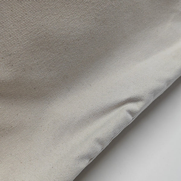 Quilted Canvas Tote Bag Beige