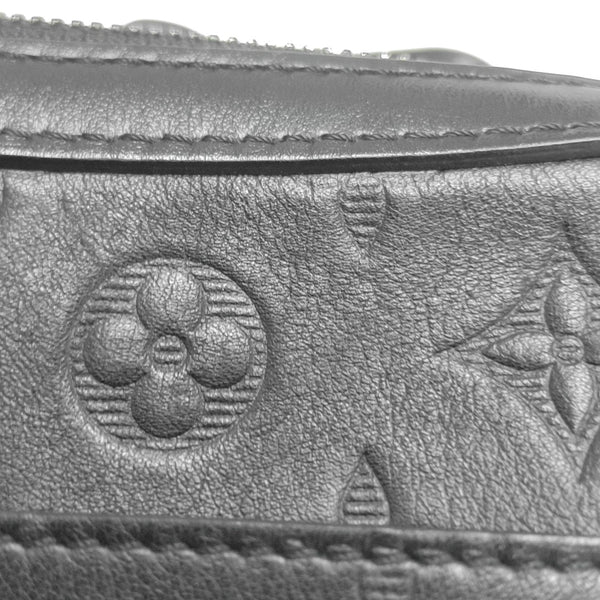 DUO Monogram Calfskin Black
