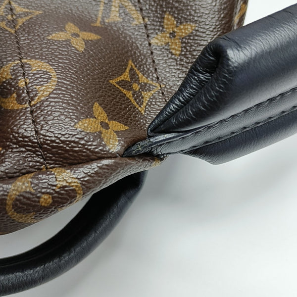 PALM SPRINGS PM Monogram Coated Canvas Brown