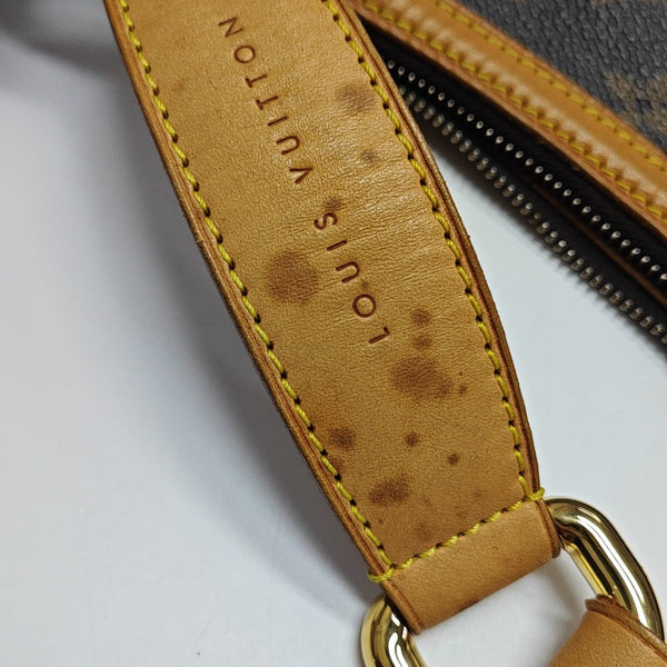 TULUM PM Monogram Coated Canvas Brown
