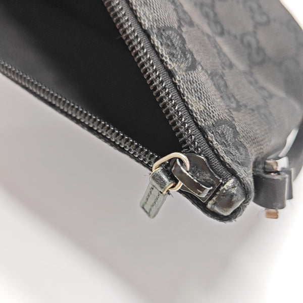 Boat Pochette Monogram Canvas Black