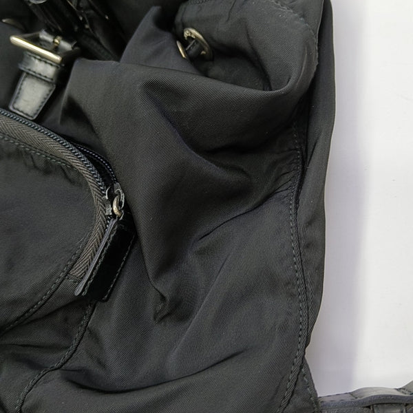 Nylon Backpack Black