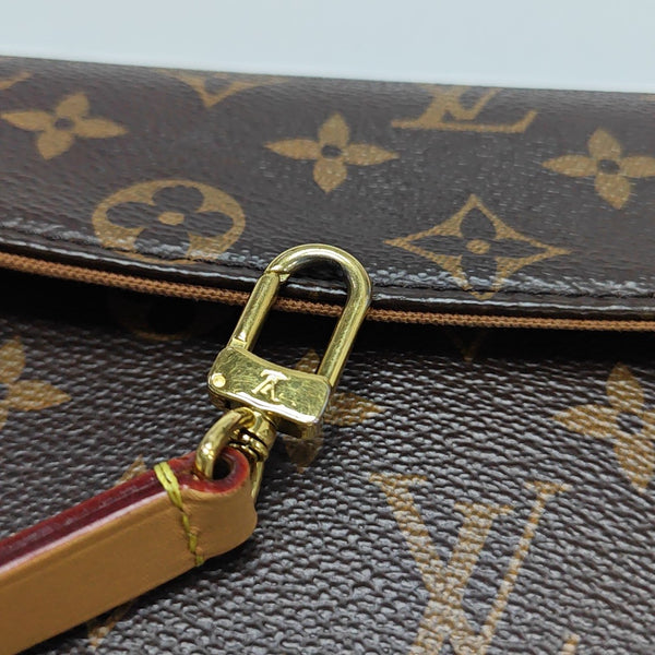 IVY Monogram Coated Canvas Brown