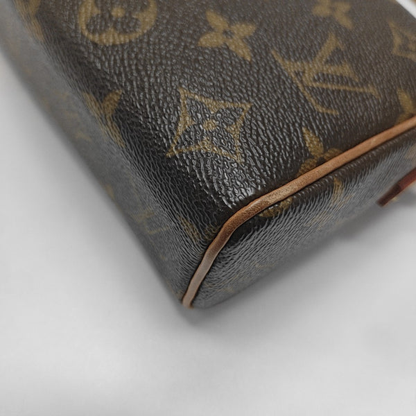 RECITAL Monogram Coated Canvas Brown