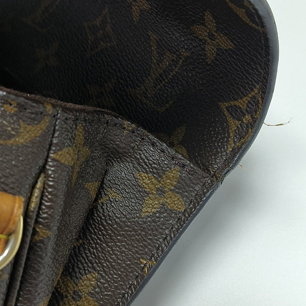 MÉTIS MM Monogram Coated Canvas Brown